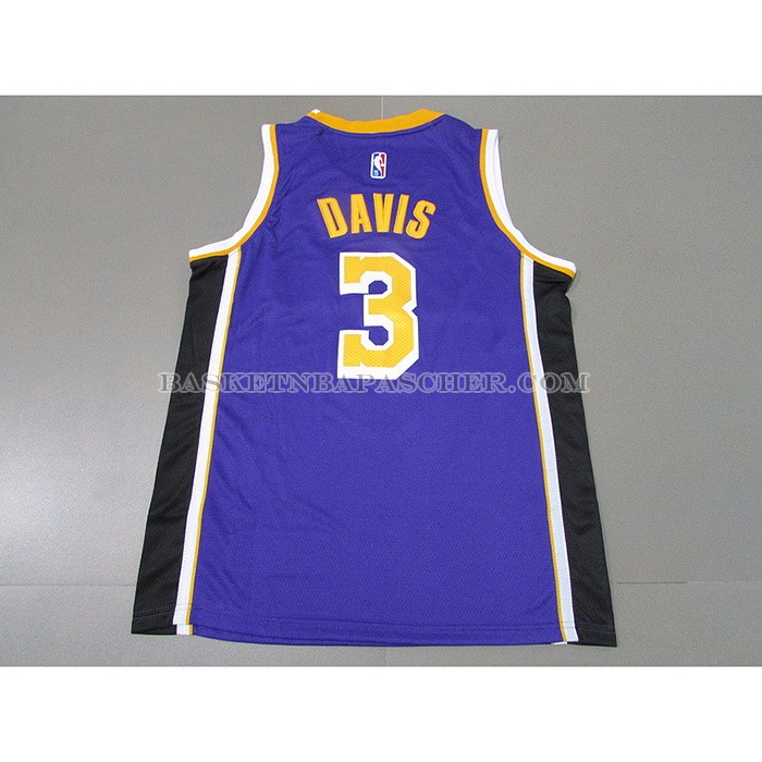Maillot Los Angeles Lakers Anthony Davis NO 3 Statement 2021-22 Volet